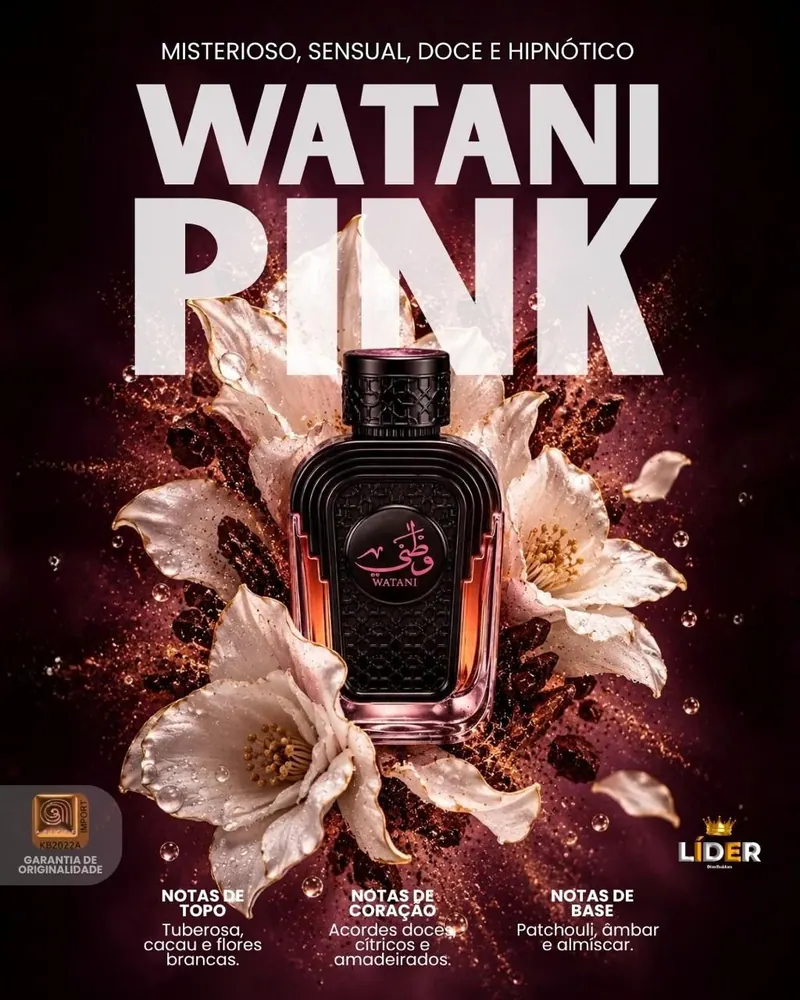 Perfume árabe Watani Pink