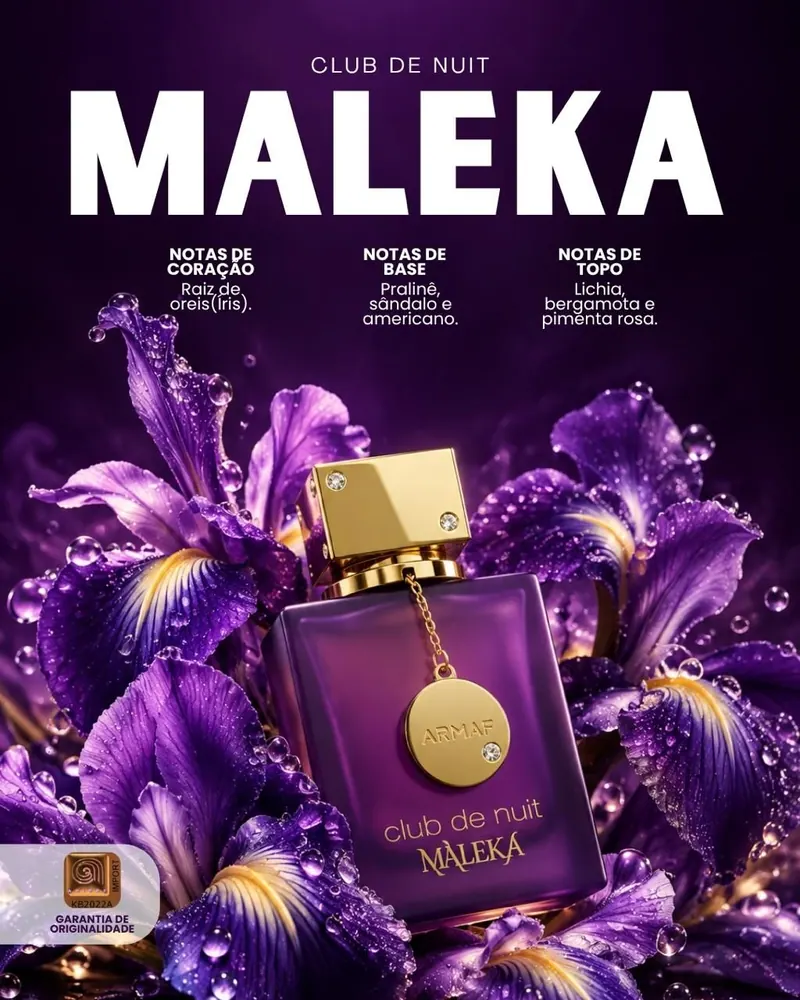 Perfume árabe Maleka